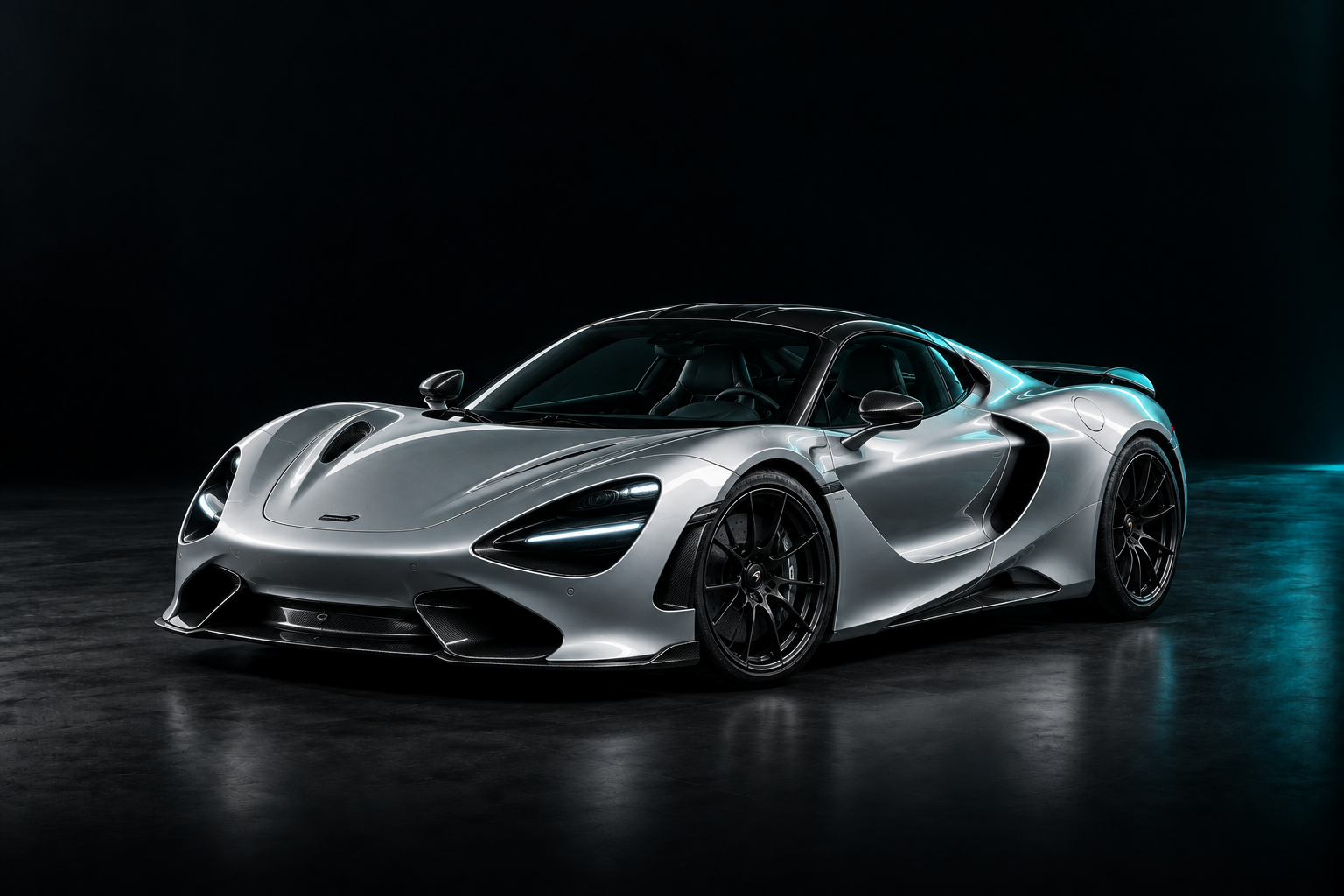 Silver McLaren — original VZN Nova PCU A5 catalogue artwork